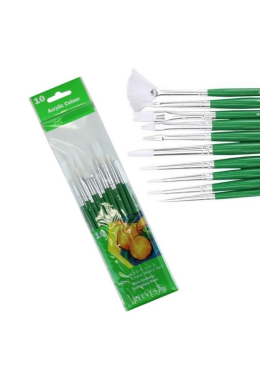 Kit Pincel Sintético c/10 8210948 Reeves